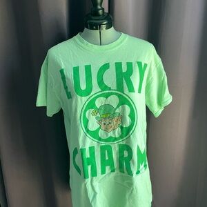 Green Lucky Charm Graphic T-Shirt